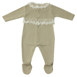 Dr. Kid newborn pakje beige ruffle