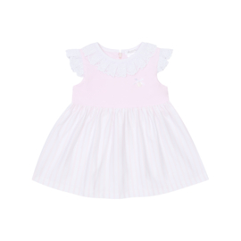 Deolinda jurkje roze ruffle