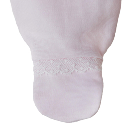 Baby Gi newborn pakje roze kanten kraag