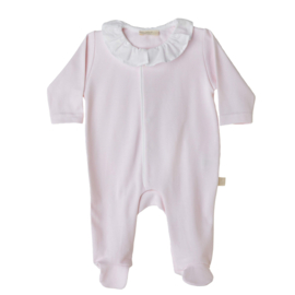 Baby Gi newborn pakje roze vleugels ruffle kraag (katoen)