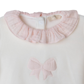 Baby Gi newborn pakje strik peach