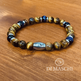 Tiger Eye Brown & Blue Armand