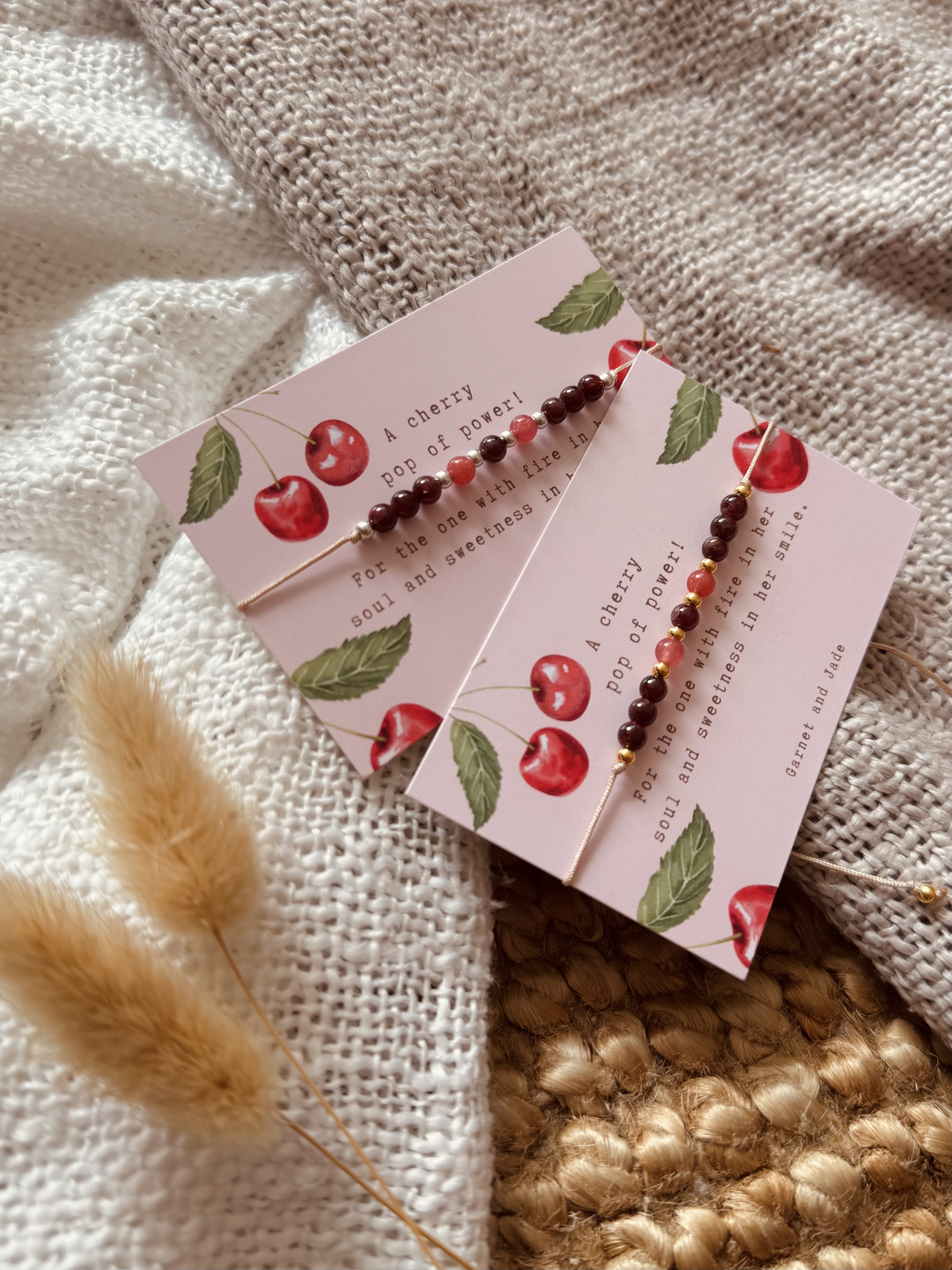 Tiny Truths - Cherry Armband