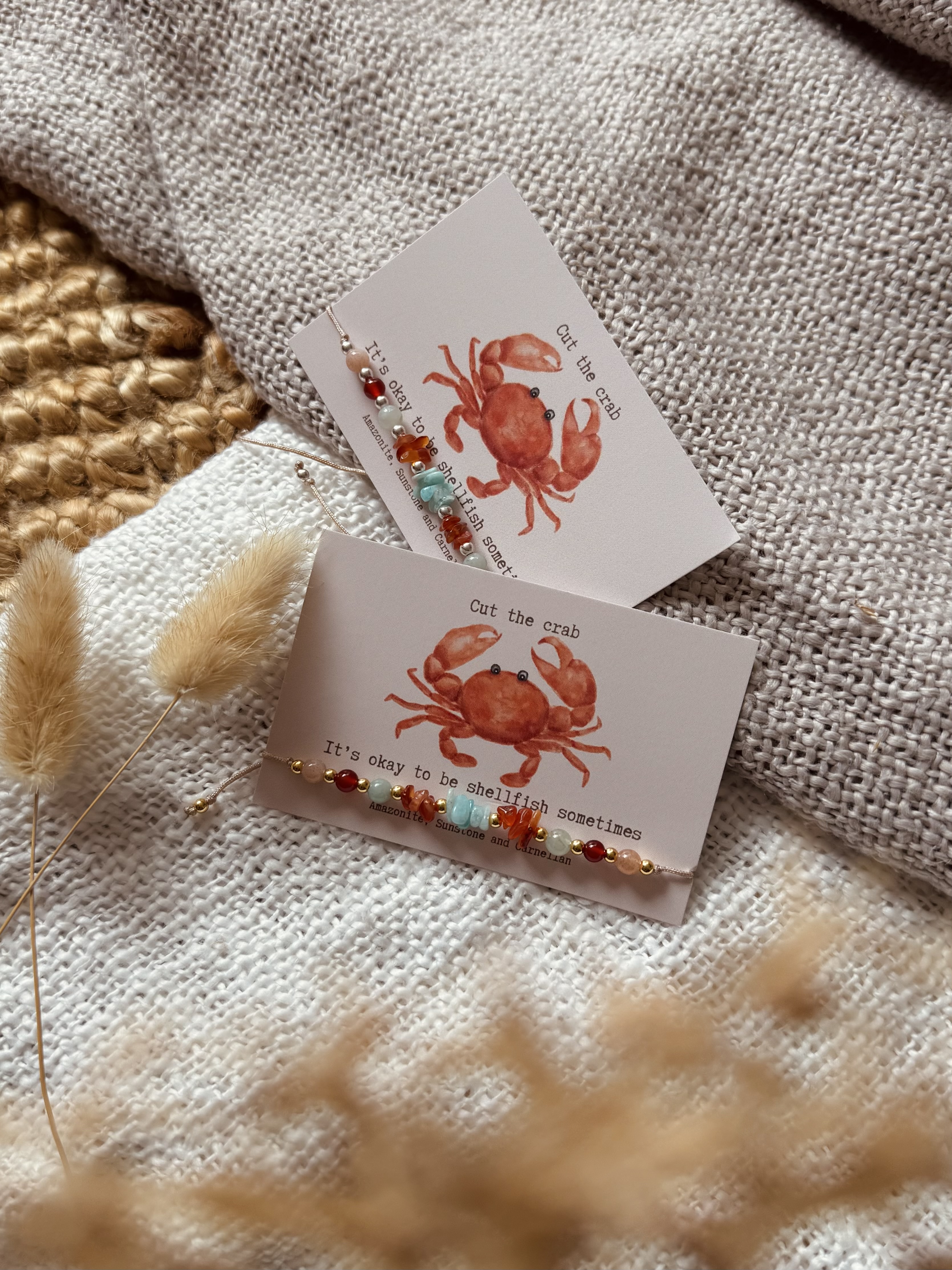 Tiny Truths - Cut the crab! Armband