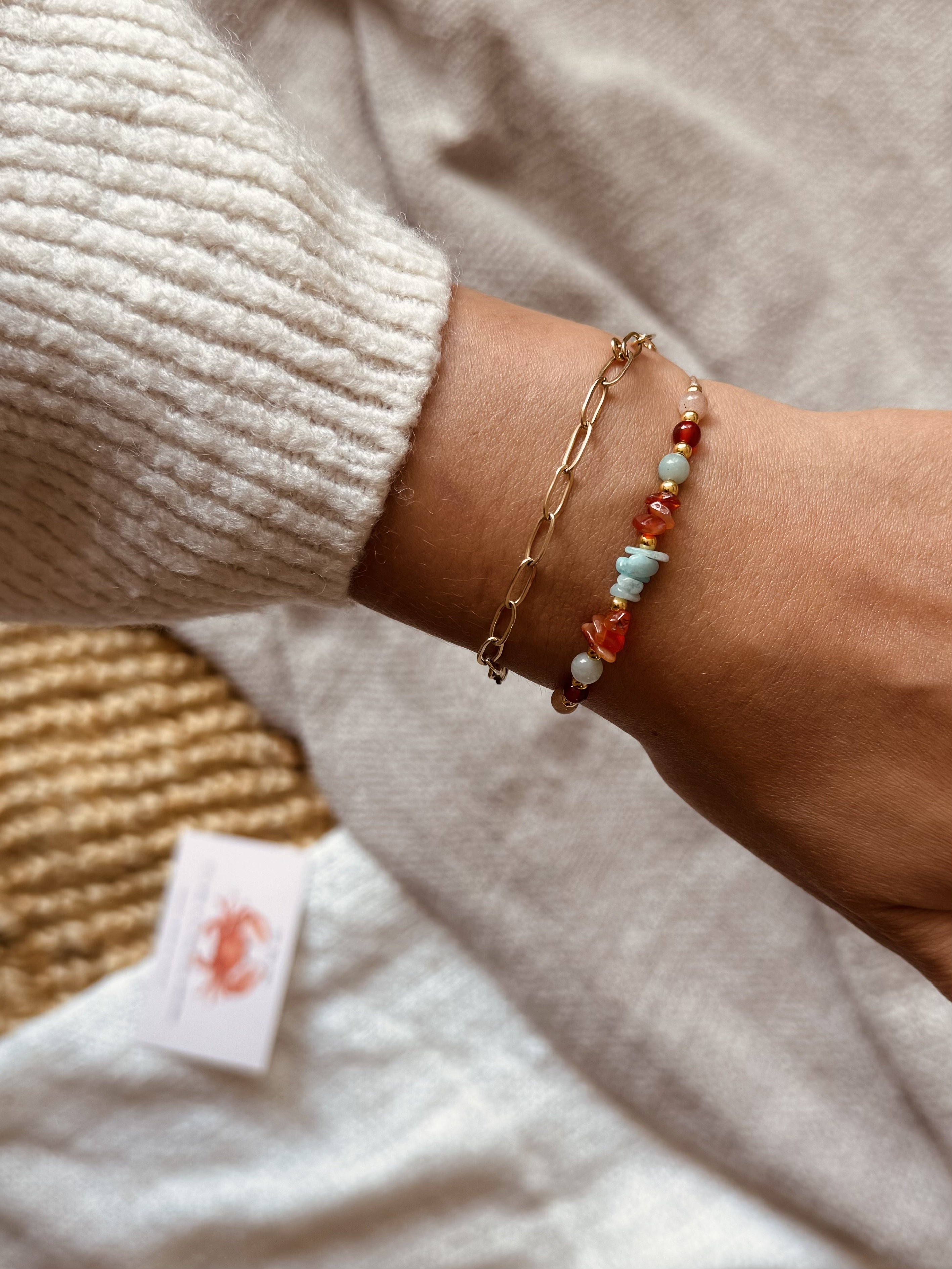 Tiny Truths - Cut the crab! Armband