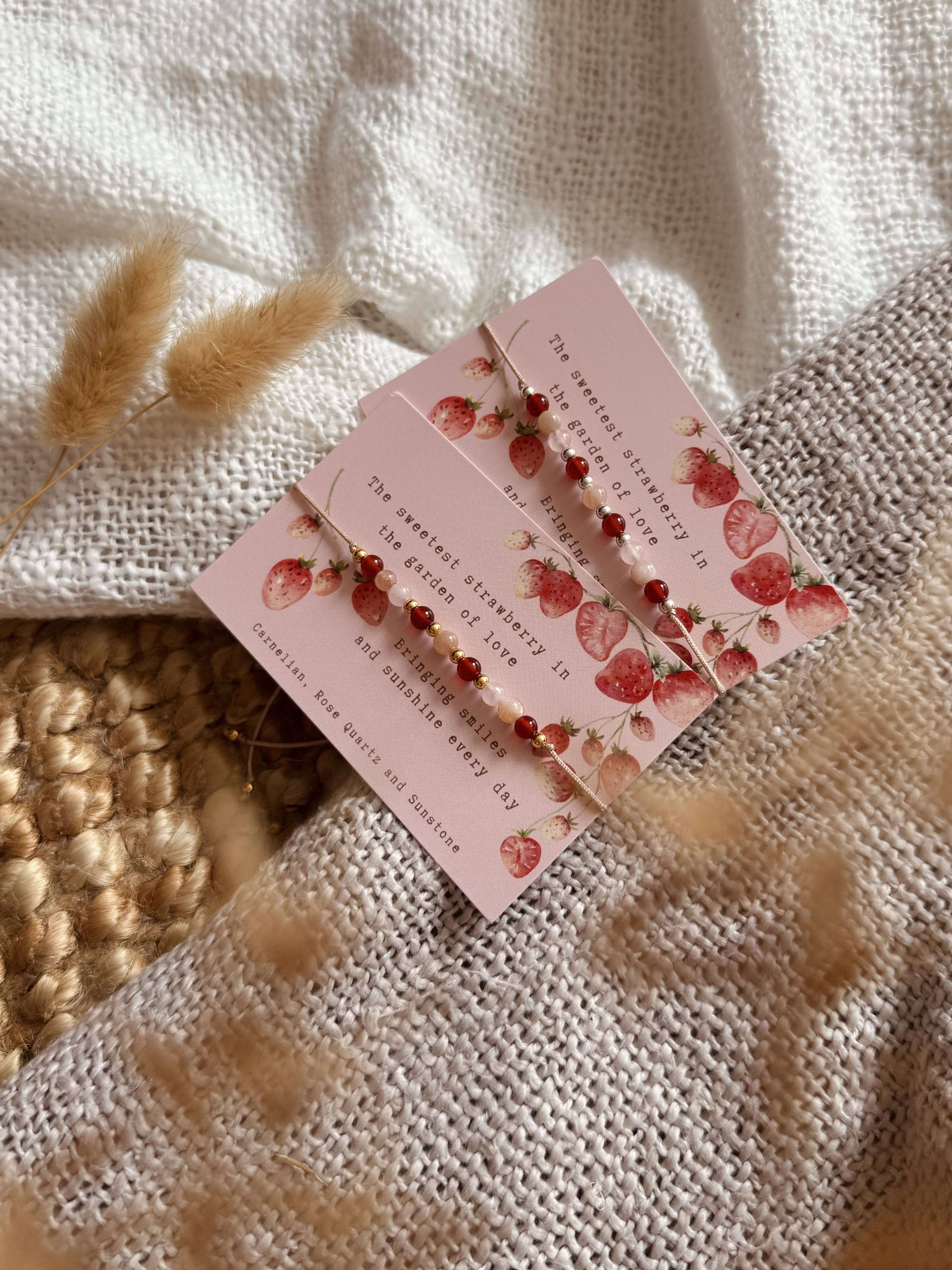 Tiny Truths - Strawberry Armband