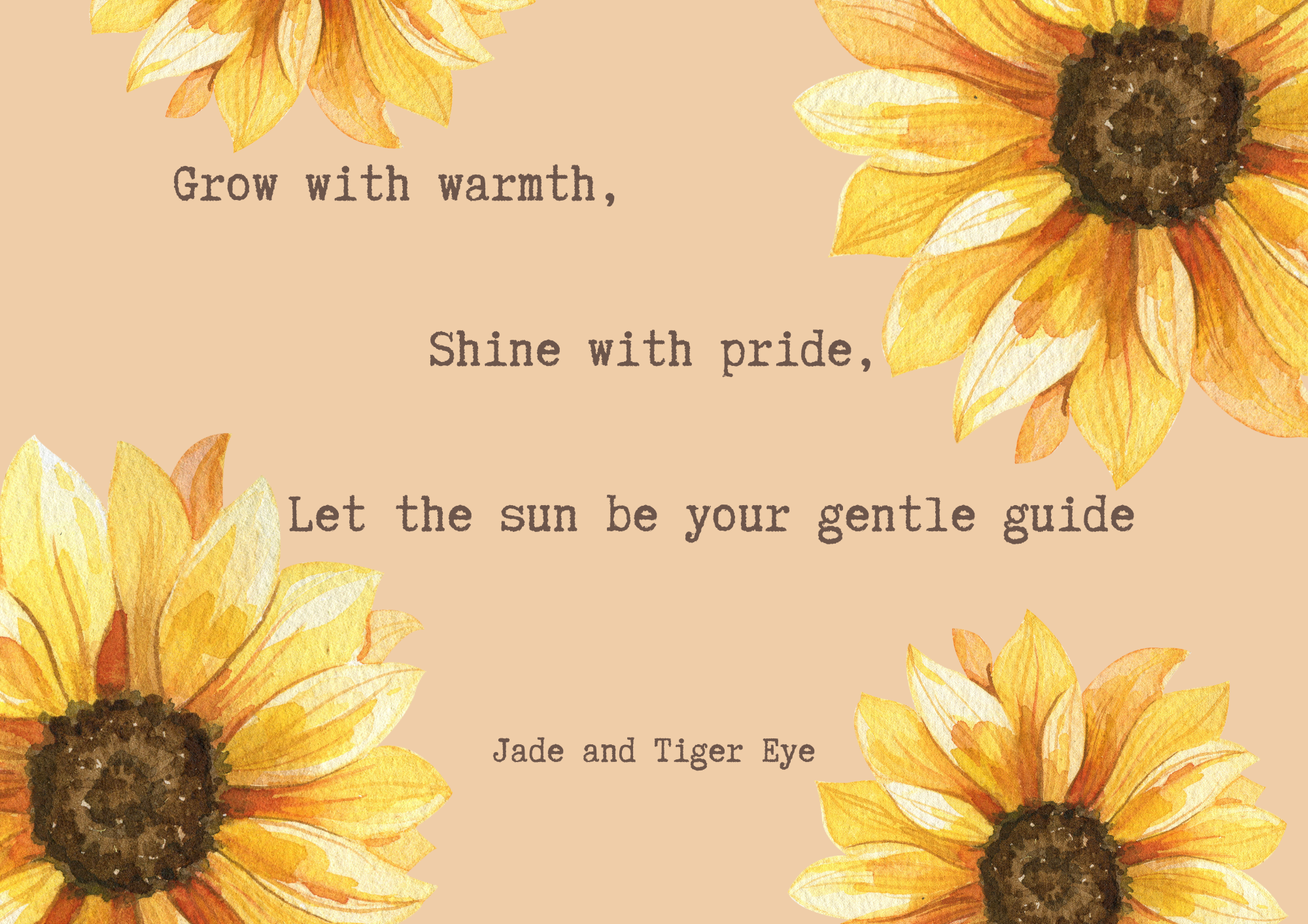 PRE ORDER - Grow With Warmth - ketting