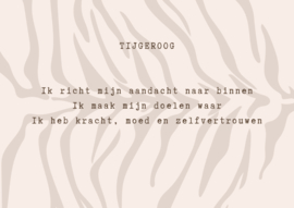 Tijgeroog - crème