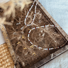 Tiny Treasures - Initialen ketting