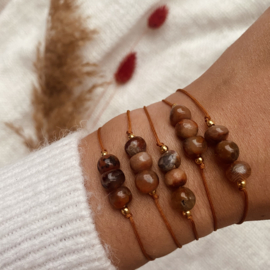 Limited Edition - Herfst Armbandje Agaat Terra