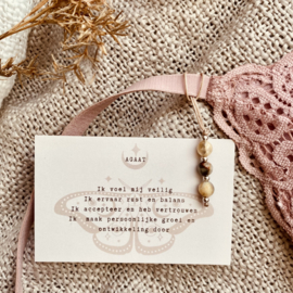 Affirmatie Armbandje - Agaat