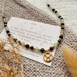 Sterrenbeeld ketting (zilver en goud)