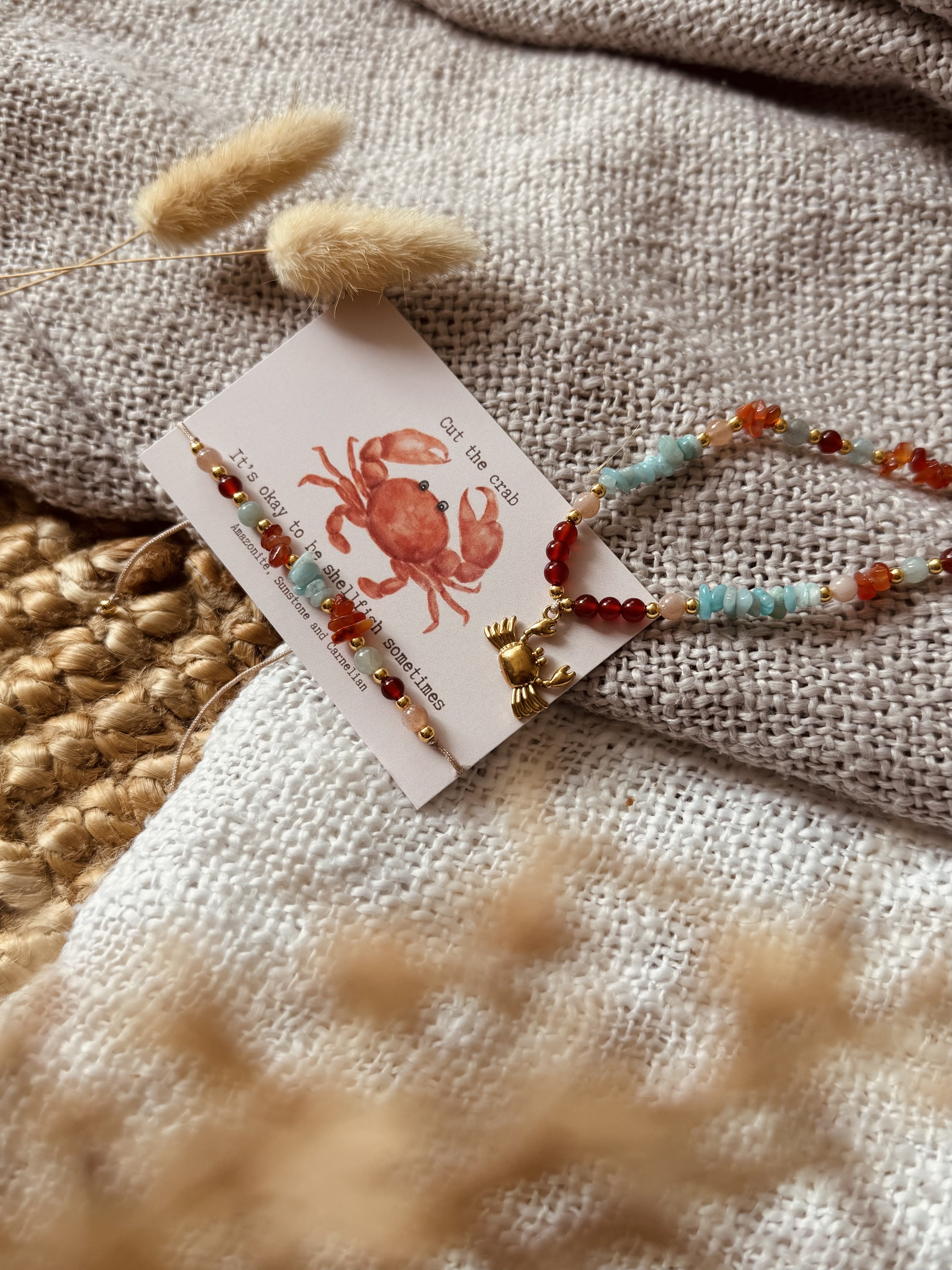 Tiny Truths - Cut the crab! Armband