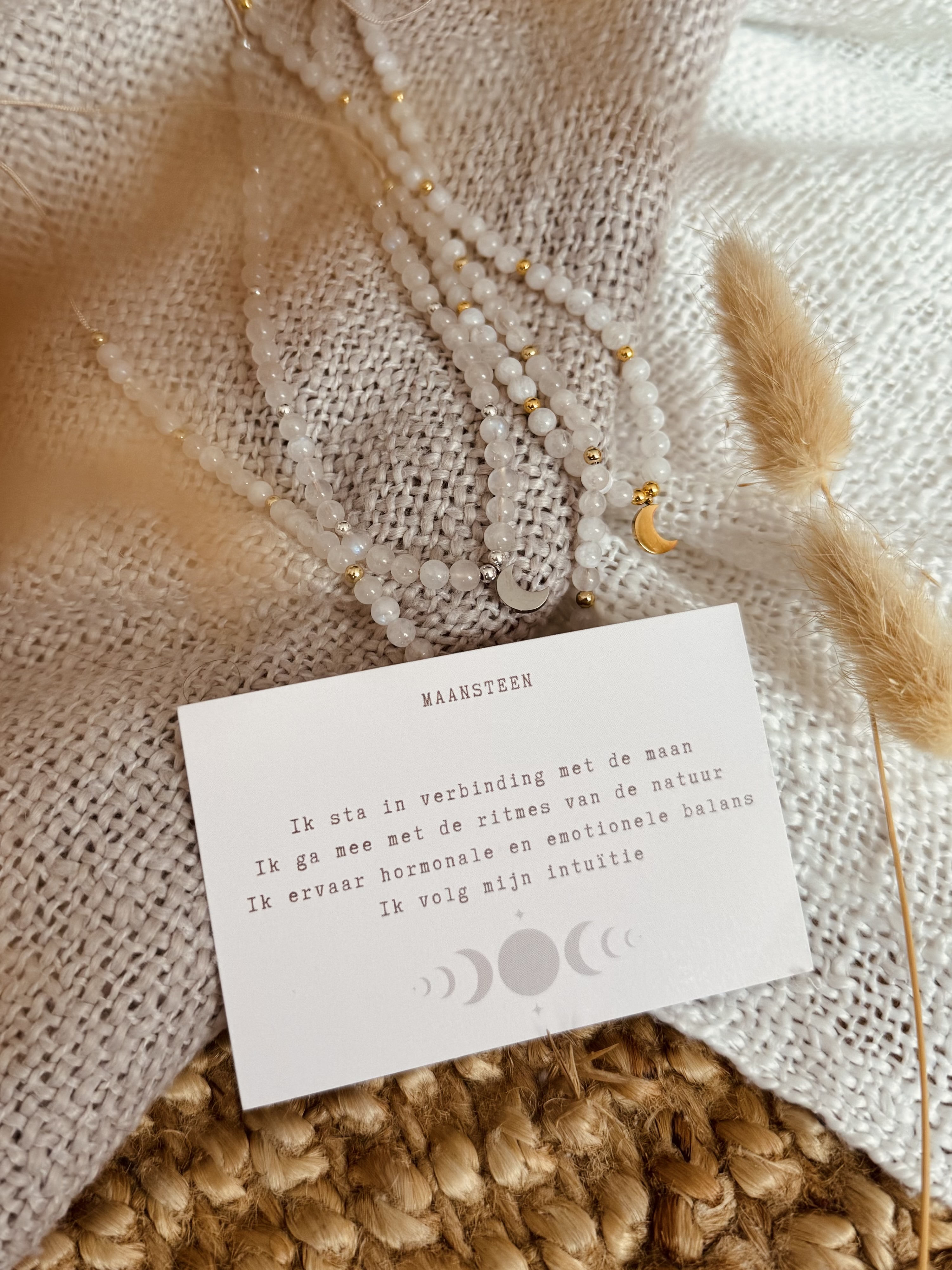 Maansteen Ketting