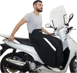 Universeel scooter beenkleed met reflectoren en fleece voering