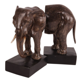 Boekensteun olifant 23 cm