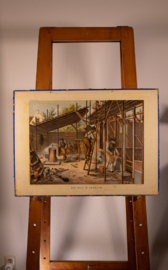 Een huis in aanbouw