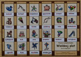 Leesplankje Dialect – Wieldesj plat 1