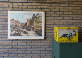 De Dam en het Damrak te Amsterdam