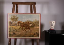 Paard en veulen