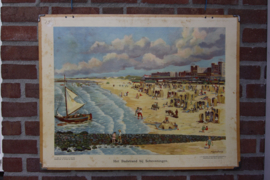 Het badstrand bij Scheveningen