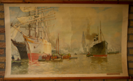De haven van Antwerpen
