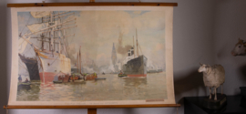 De haven van Antwerpen