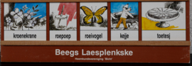 Leesplankje Dialect – Beegs Laesplenkske  Kerzet Huuldop Loozje