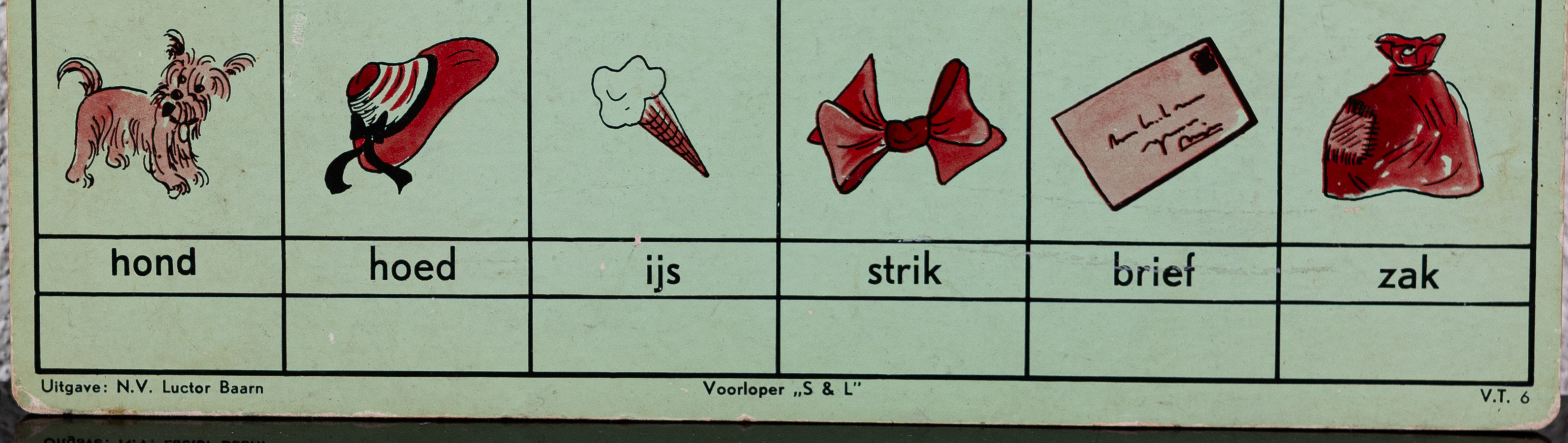 Leesplankje Luctor Baarn Brood Tas Kar