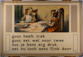 Guus heeft trek. Hoe heten jullie vraagt Hendrik  2 zijdig