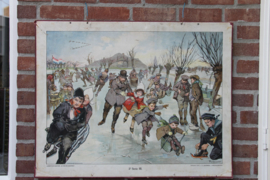 Winterlandschap en winterpret