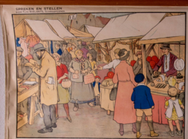 Op de markt