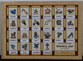 Leesplankje Dialect – Wieldesj plat 1