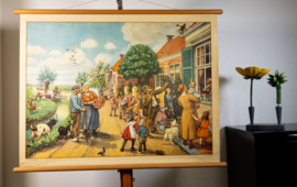Vertelselplaat   aap noot