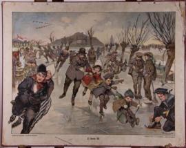 Winterlandschap en winterpret