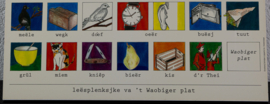 Leesplankje Dialect – Leesplenksjke  Waebiger plat