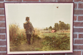 Wandelaar en Leeuwerik