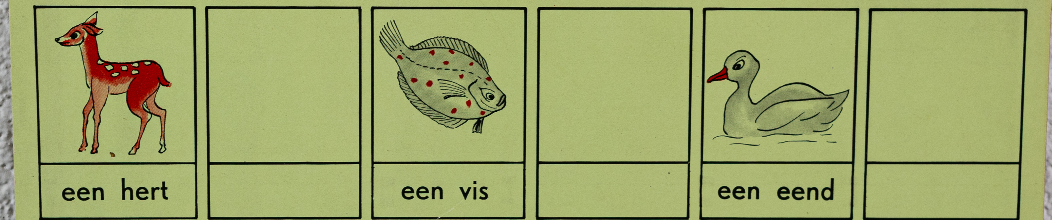 Leesplankje Luctor Baarn Een Lam  Een Does  Een Spin