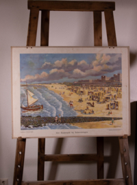 Het badstrand bij Scheveningen