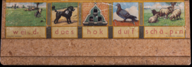 Leesplankje Aap Noot Mies