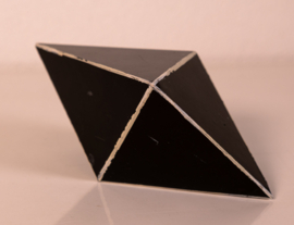 Vintage geometrisch model van kristallen nr.9