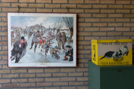 Winterlandschap en winterpret