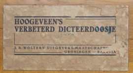 Dicteerdoosje Verbeterd