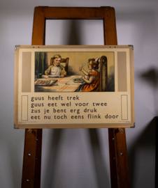 Guus heeft trek. Hoe heten jullie vraagt Hendrik  2 zijdig