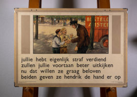 Moeder pakt een kwast. Jullie hebben eigenlijk straf verdiend. 2 Zijdig