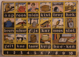 Leesplankje  Aap Roos Mien versie 1