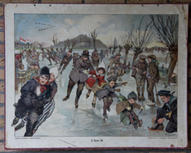 Winterlandschap en winterpret