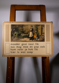 Moeder gaat naar Fik. De klas is op het plein. 2 Zijdig.