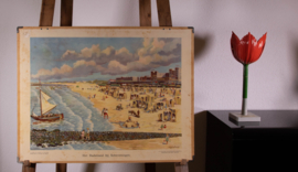 Het badstrand bij Scheveningen
