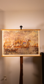 Binnenkomende vloot voor Amsterdam